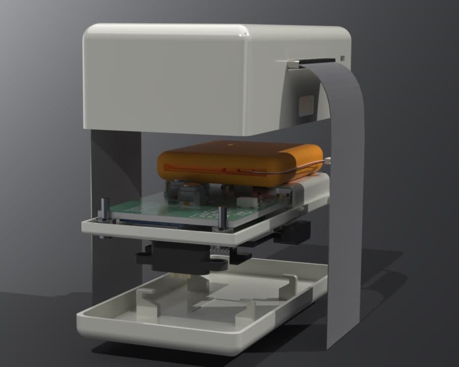 AKI biosensor render